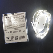 Qx Led fény 35 ledes meleg fényű dekorációs kellék
