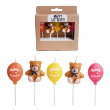 Qx Maci mintás születésnapi gyertyaszett - 5 db-os party kellék