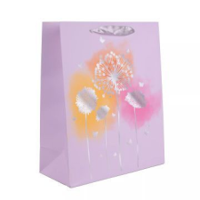 Qx Pitypang mintás hologramos ajándéktasak - 26 x 32 cm ajándéktasak