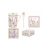 R2S .1459LAVF Porcelánbögre 250ml kanállal,parafa poháralátéttel,dobozban,Lavender Field