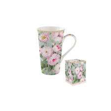 R2S.1462ROBL Porcelánbögre 600ml dobozban,Roses in Bloom bögrék, csészék