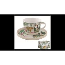 R2S .1655TROP Porceláncsésze+alj, 250ml, dobozban, Tropical Paradise ajándéktárgy