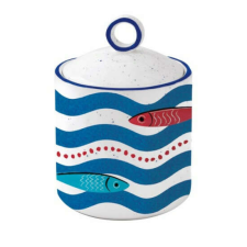R2S.2211SARD Porcelán konyhai tároló 9x13cm,Sardine&- 039;s Party papírárú, csomagoló és tárolóeszköz