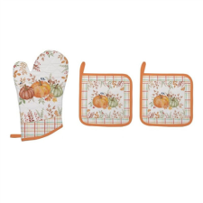  R2S.2630HARV Edényalátét 2db 20x20cm+edényfogó kesztyű 20x30cm,100% pamut, Harvest lakástextília