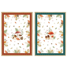  R2S.2634AUBR Konyharuhaszett 2db-os 50x70cm,100% pamut, Autumn Breeze lakástextília