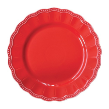  R2S.2880ELIR Porcelán lapostányér 26cm, Elite red konyhai eszköz