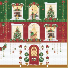  R2S.414FEAV Papírszalvéta 33x33cm, Festive Avenue,20db-os konyhai eszköz