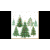 R2S .414FTRE Papírszalvéta 33x33cm, 20db-os, Festive Trees