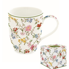 R2S.918GADR Porcelánbögre 350ml dobozban, Garden Dreams bögrék, csészék