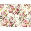 R2S .961BLOC Parafa tányéralátét 40x30cm, 4db-os, Blooming Opulence cream