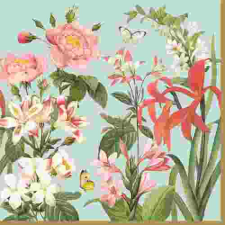 R2S R2S.414BGAR Papírszalvéta 33x33cm, Botanic Garden,20db-os asztalterítő és szalvéta