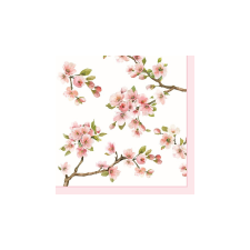 R2S R2S.414SAKU Papírszalvéta 33x33cm, Sakura, 20db-os konyhai eszköz