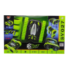 R/C autó el.fullfunkció 2az1 ben lánctalp+kerék USB töltő 38x24cm
