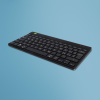 R-GO Tools Compact Break RGOCOITWLBL billentyűzet USB QWERTY Olasz Fekete (RGOCOITWLBL)