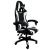 R-Sport Gamer szék, forgószék masszázs funkcióval, fekete-fehér