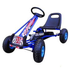 R-Sport Gokart G1 pedálos kisautó - kék lábbal hajtható járgány