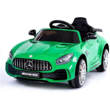 R-Sport Mercedes AMG GTR elektromos kisautó, 12V, zöld elektromos járgány