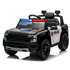 R-Sport Rendőr FORD RANGER Raptor elektromos kisautó– fekete elektromos járgány