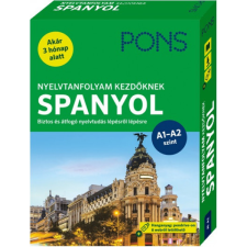 RAABE KLETT Oktatási Tanácsadó PONS Nyelvtanfolyam kezdőknek - Spanyol (könyv+pendrive+online) nyelvkönyv, szótár