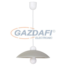 RÁBALUX 1408 Cupola függeszték, D32,5cm, fix függeszték,szürke 230V világítás