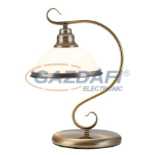RÁBALUX 2752 Elisett asztali lámpa E27 1x60W bronz 230V világítás