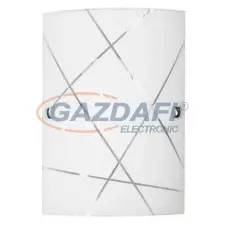 RÁBALUX 3697 Phaedra fali lámpa 260x180 E27 60W fehér 230V A++ -> E világítás