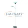 RÁBALUX 4091 Harmony lux állólámpa E27 100W+E14 40W, szatin króm 230V