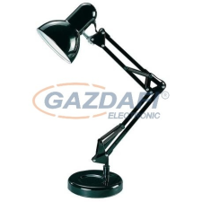 RÁBALUX 4212 Samson asztali lámpa E27 60W, fekete 230V A++ -&gt; E világítás