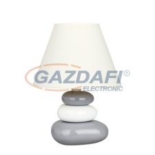 RÁBALUX 4948 Salem kerámia E14 40W szürke-fehér 230V világítás