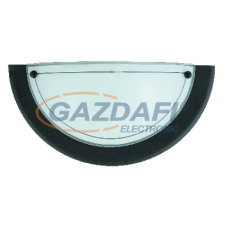 RÁBALUX 5163 Ufo falikar d=310mm E27 60W fekete opál 230V világítás