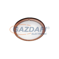 RÁBALUX 5427 Fa Ufo mennyezeti lámpa D38 E27 2x60W tölgy opál 230V világítás