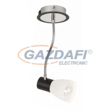 RÁBALUX 5975 Ati fali lámpa E14 max15W fekete/króm 230V A++ -> E világítás