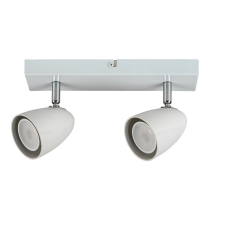 RÁBALUX 73018 Perico mennyezeti lámpa GU10 2xMAX5W, fehér 230V, 50Hz IP20 világítás
