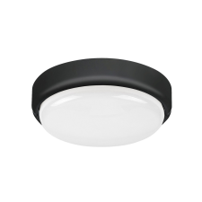 RÁBALUX 7407 Hort,kül.fali/menny.LED15W, fekete,kerek kültéri világítás