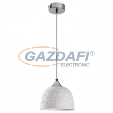 RÁBALUX 7606 Rosalie,függeszték.,E27 1X MAX 40W,fehér 230V A++ -&gt; E világítás