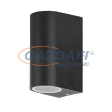 RÁBALUX 8030 Chile kültéri falikar GU10 2x35W fekete IP44 230V kültéri világítás