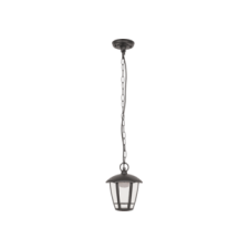 RÁBALUX 8128 SORRENTO Kültéri LED függeszték, fekete, 8W 500LM IP44 kültéri világítás