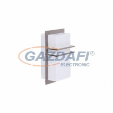 RÁBALUX 8229 Seattle kültéri fali lámpa E27 11W, inox IP44 230V kültéri világítás