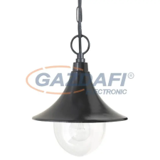 RÁBALUX 8246 Konstanz kültéri függeszték E27 100W fekete IP44 230V kültéri világítás