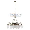 RÁBALUX 8636 Annabella 6ágú csillár E14 6x40W bronz 230V A++ -> E