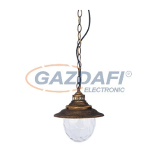 RÁBALUX 8678 Barcelona kültéri függeszték E27 60W a.arany 230V kültéri világítás