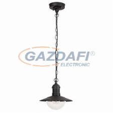 RÁBALUX 8717 Oslo kültéri függeszték E27 60W fekete IP44 230V kültéri világítás