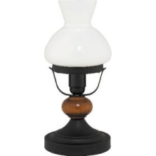 Rabalux Asztali lámpa h33,5cm matt fekete/dió Petronel 7072 Rábalux világítás
