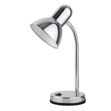 RÁBALUX Asztali lámpa RÁBALUX Clark halogén E27 40W fém króm világítás