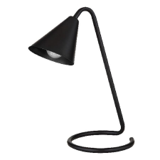 RÁBALUX Asztali lámpa RÁBALUX Monthy halogén E14 40W fém fekete világítás