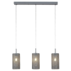 RÁBALUX Callia függeszték beltéri lámpa E14 IP20 3*25W - szürke