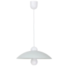 RÁBALUX Cupola, függeszték, D32,5cm, fix függ. (fehér/ fehér) E27 1x60W - Rábalux