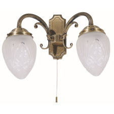 Rabalux Fali LED lámpa 2x E14 Barna Klasszikus Annabella 8632 Rabalux világítás