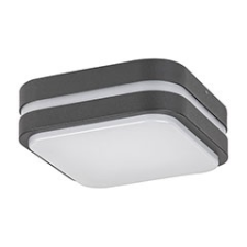 RÁBALUX Hamburg kültéri fali lámpa, négyzet alakú (10W/680lm) antracit IP44 kültéri világítás