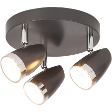 RÁBALUX KAREN LED 3-AS SPOT 3X4W IP20 D:21CM FÉM/MŰANYAG FEKETE világítás